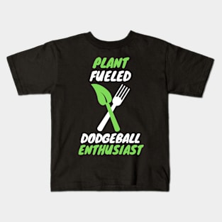 Plant fueled dodgeball Kids T-Shirt